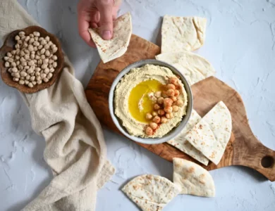 طريقة عمل الحمص بالبيت